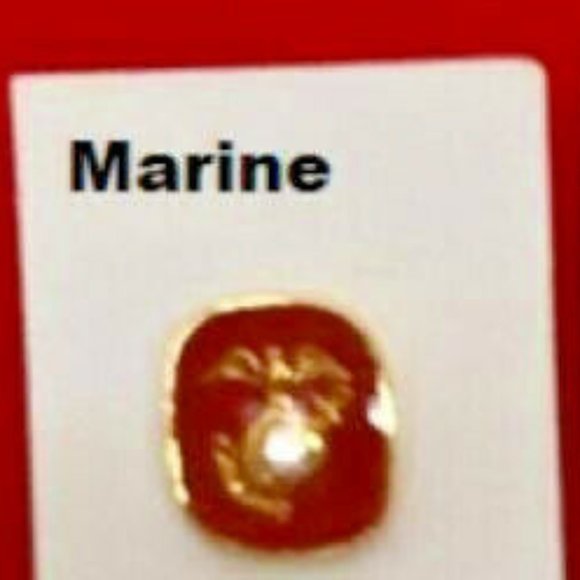 Marine Ring Red Military insignia Gold US Made NWT - Picture 9 of 9